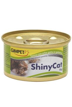 GimCat ShinyCat konz. tuňák&sýr 70g