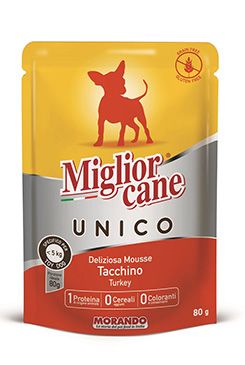 Morando Miglior Cane Unico MINI kapsa pro psy krůtí80g