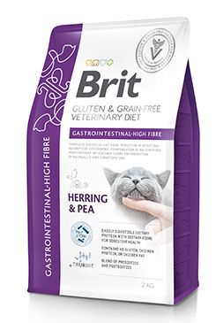 Brit VD Cat GF Gastrointestinal High Fibre 2kg