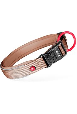 Obojek pes PREMIUM nylon 15mm/30-35cm moka Zolux