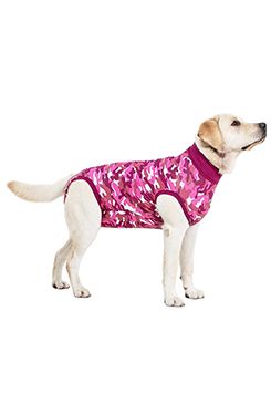 Obleček ochranný Suitical Dog PINK CAMO 55cm M