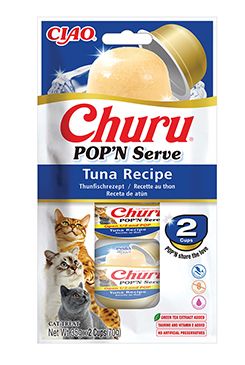 Churu Cat POP'N Serve Tuna Recipe 2x35g