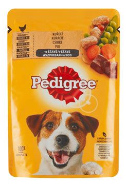 Pedigree kapsa kuřecí a zelenina ve šťávě 100g