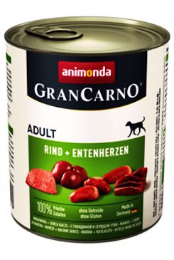 Animonda pes GRANCARNO konz. ADULT hov/kach.srdce 800g
