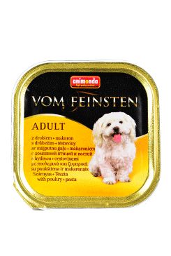 Animonda paštika pes Adult drůbeží a těstoviny 150g