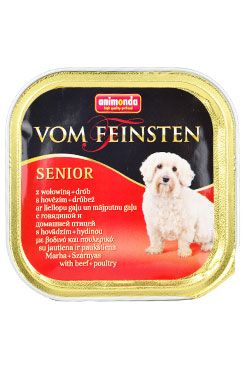 Animonda paštika pes Senior hovězí a kuře 150g