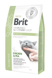 Brit VD Cat GF Diabetes 2kg