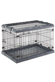 Skládací box Superior 90 pro psy šedý FP