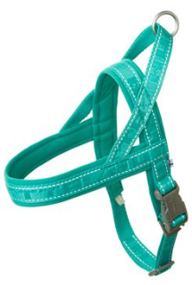 Postroj Hurtta Casual ECO paví zeleň 45-55cm