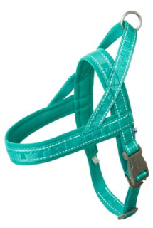 Postroj Hurtta Casual ECO paví zeleň 60-70cm