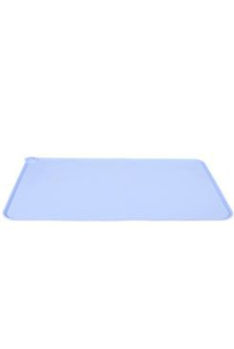 Podložka hladká SILICONE pod misku, modrá L Zolux