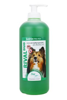 Šampon Bea antiparazitární Rival DUO pes,dl.srst 570ml