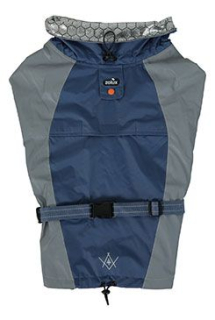 Obleček voděodolný pro psy BIVOUAK modrá 70cm Zolux
