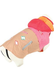 Obleček pláštěnka pro psy VINTAGE růžová 35cm Zolux