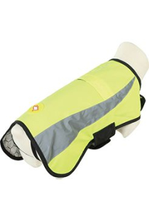 Obleček bunda pro psy REFLEXNÍ žlutá 30cm Zolux