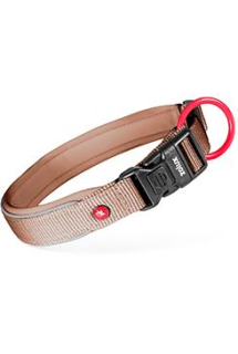 Obojek pes PREMIUM nylon 15mm/30-35cm moka Zolux