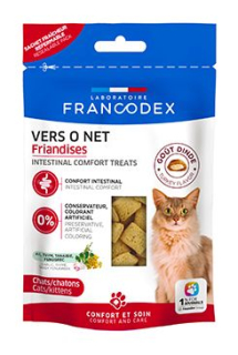 Francodex pochoutka Intestinal Comfort kočka 65g