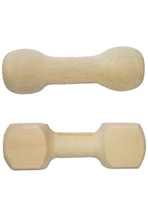 Hračka pes Činka dřevo aport 125g 14,5cm Tommi