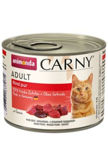 Animonda konz. kočka CARNY Adult hovězí 200g
