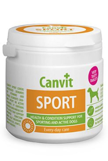 Canvit Sport pro psy ochucený 100g