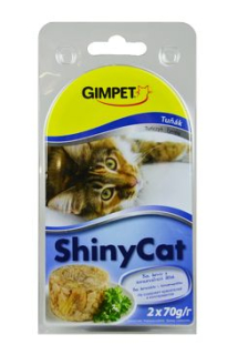 Gimpet kočka konz. ShinyCat  tuňak 2x70g